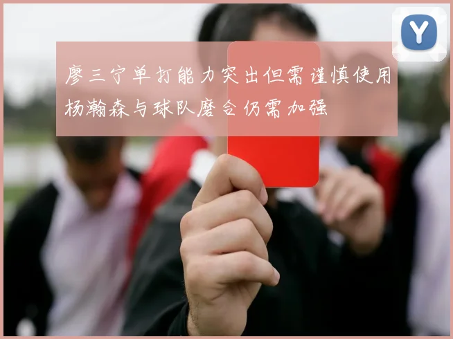 廖三宁单打能力突出但需谨慎使用杨瀚森与球队磨合仍需加强