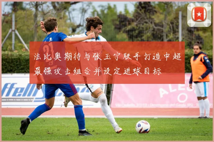 法比奥期待与张玉宁联手打造中超最强攻击组合并设定进球目标